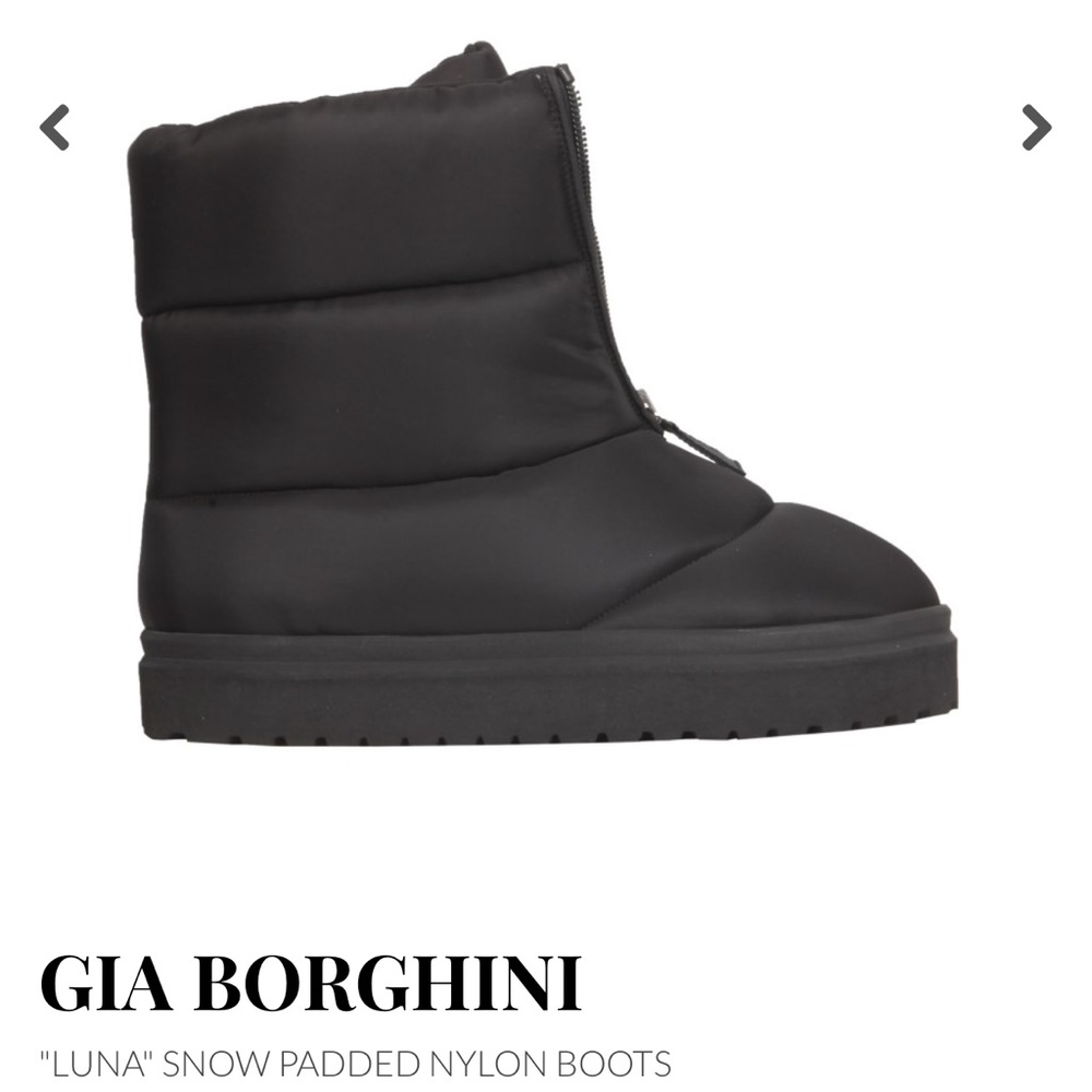 GIA BORGHINI LUNA PADDED SNOW BOOTS